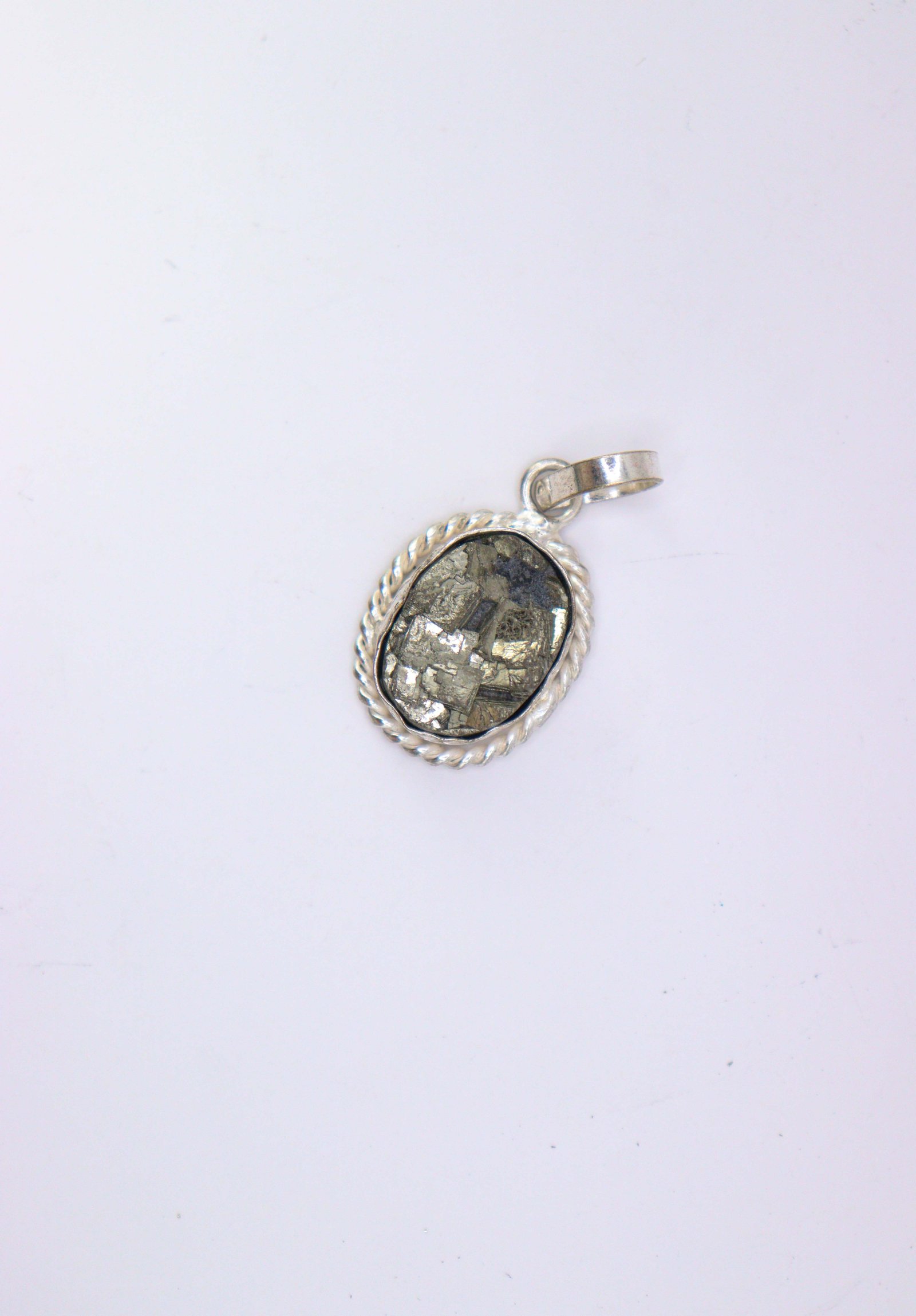 pyrite pendant