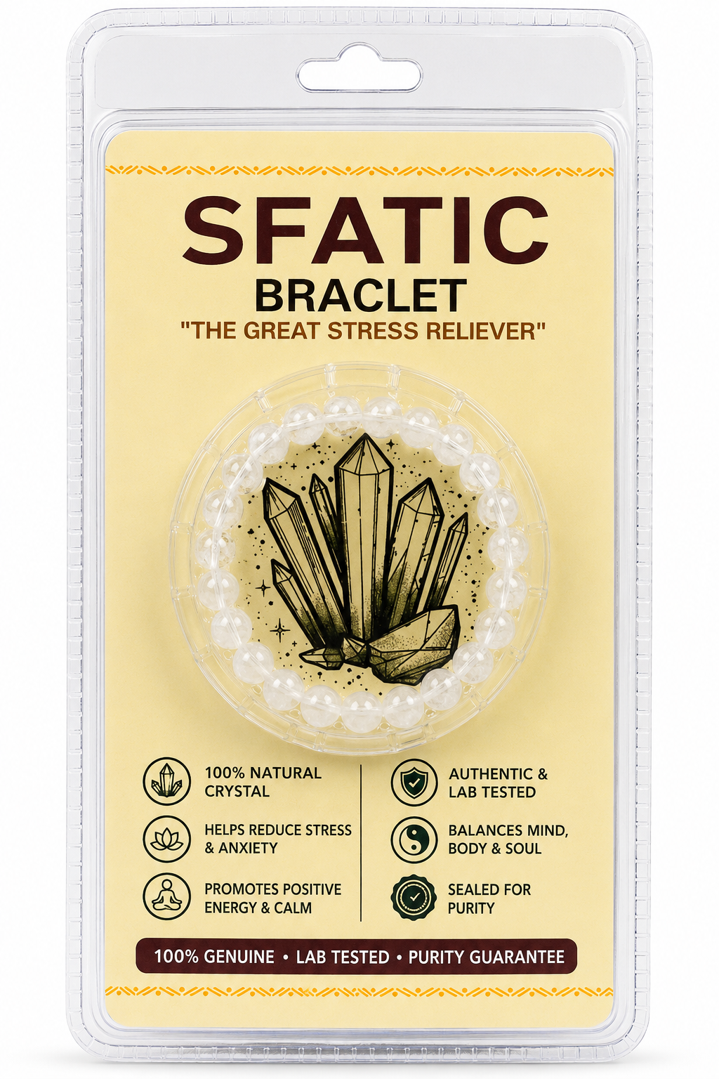 sfatic crystal bracelet